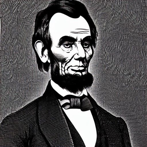 Abraham Lincoln by Tsutomu Nihei