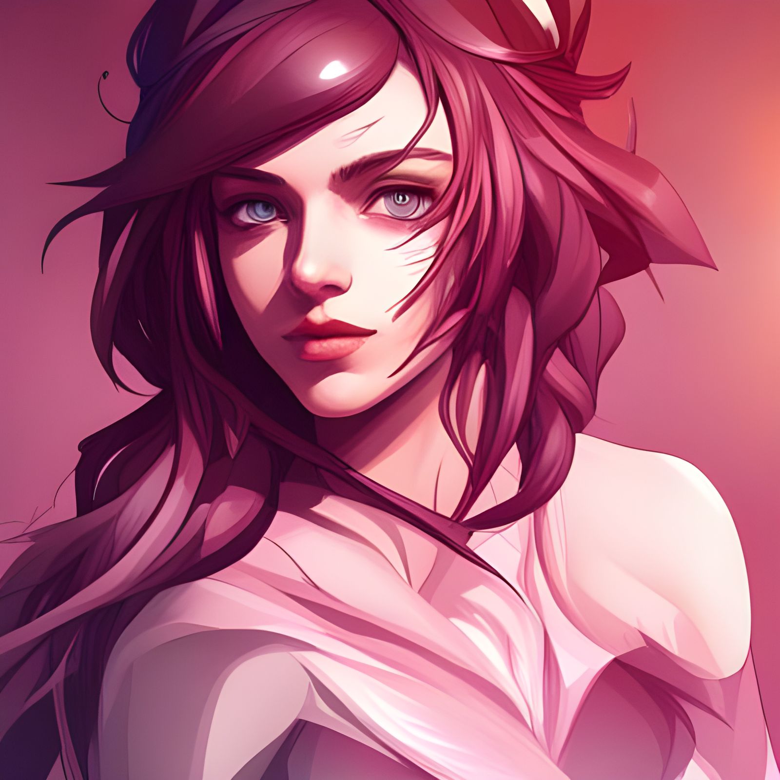 Hyperdetailed Heart Portrait with Dynamic Lighting