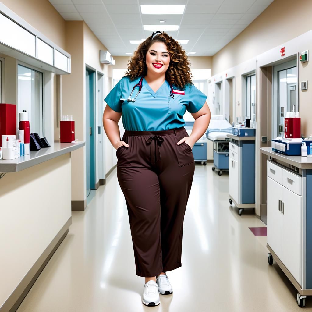Plus-Size Nurse at Wolfgang Hospital