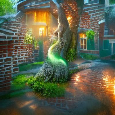 AI Generated House Image