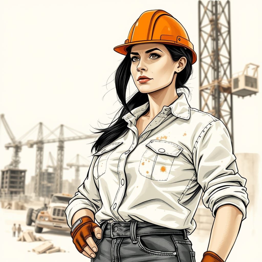 Women in Industry: Vintage American Poster