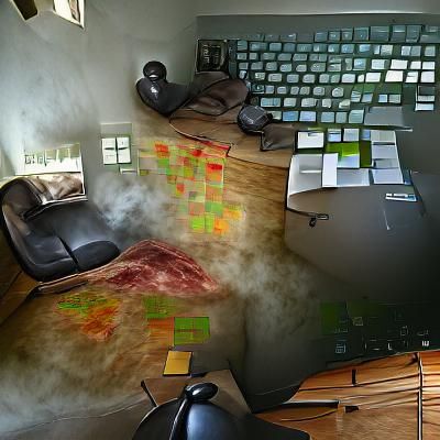 Pandemic Home Office in Hyperrealistic CryEngine HDR