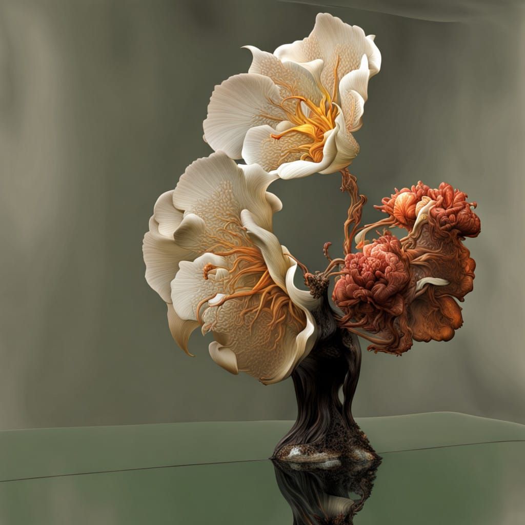 Two Pristine, and One Blighted Blossom...