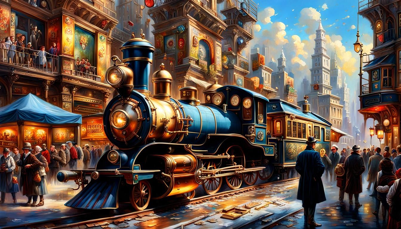 A bright morning in Steam City