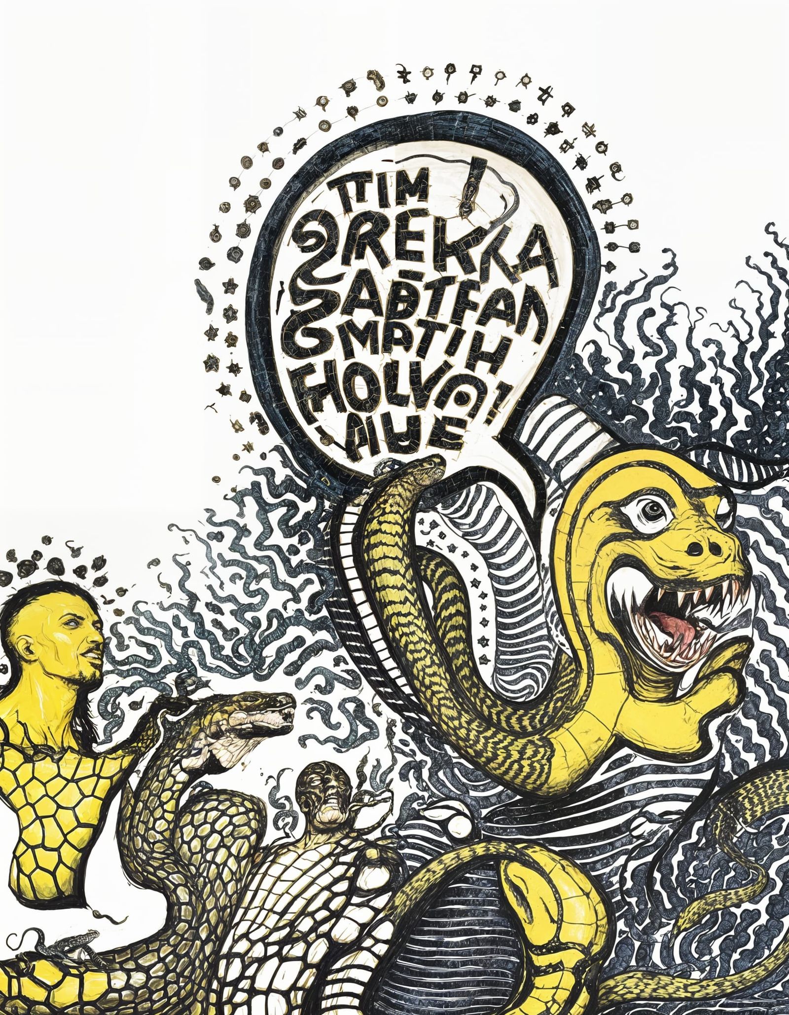 Cosmic Serpent Celebrates in Time Dilation