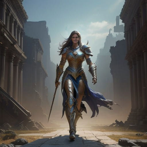 Hyperrealistic Fantasy Goddess in Cheesecake Pose