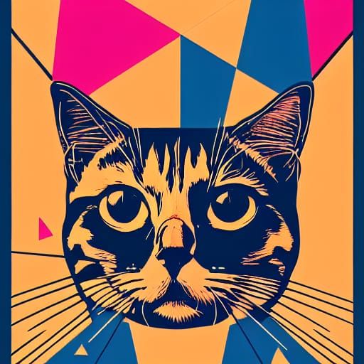 Kitty Pop Art