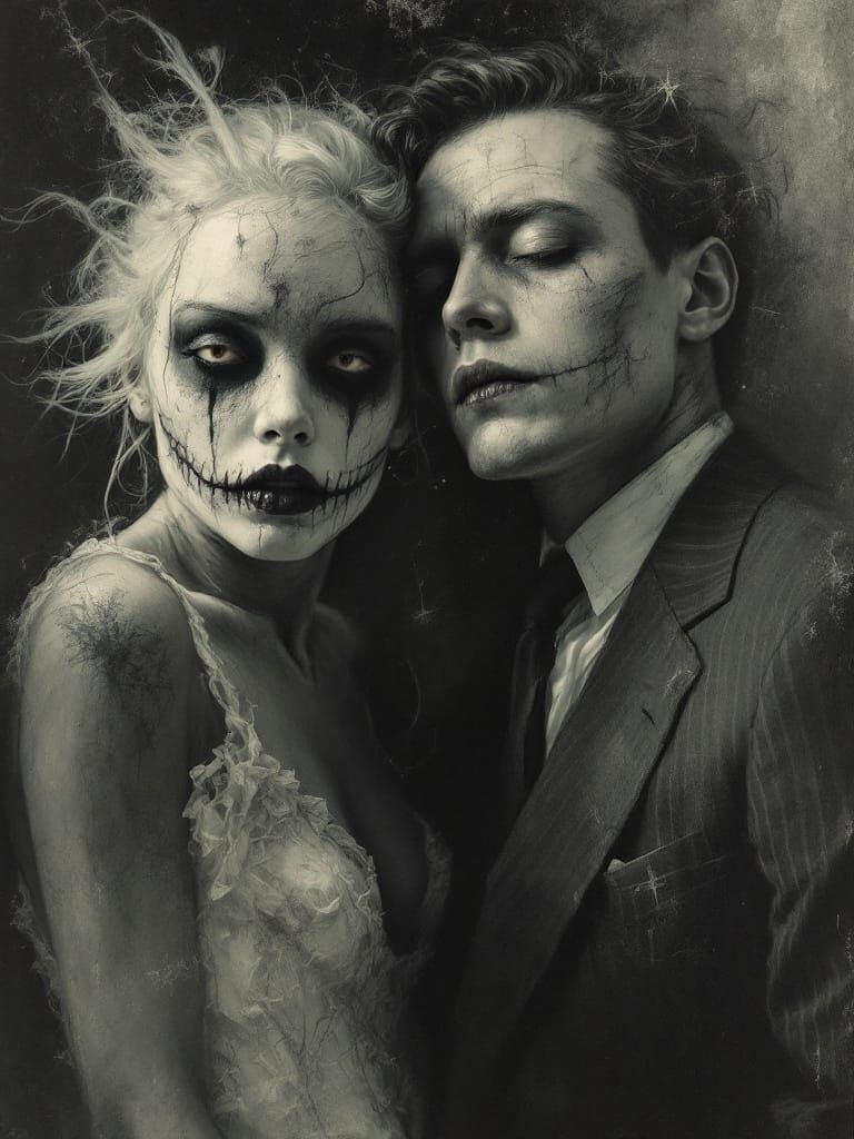 Decadent Beauty in Memento Mori Style