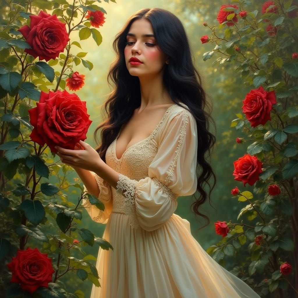 Oh my love is like a red red rose