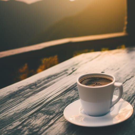 Afternoon Coffee in Nepal: Landscape Photography