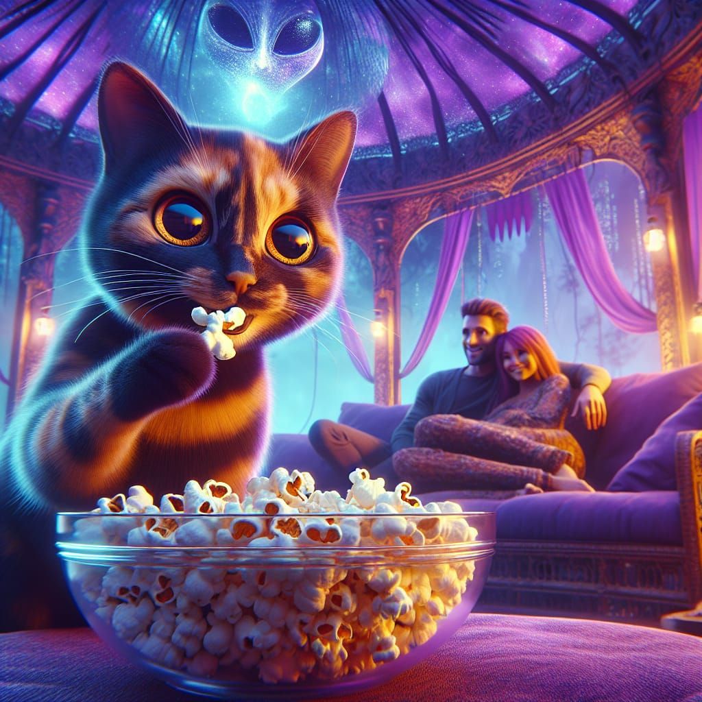 Popcorn Puss