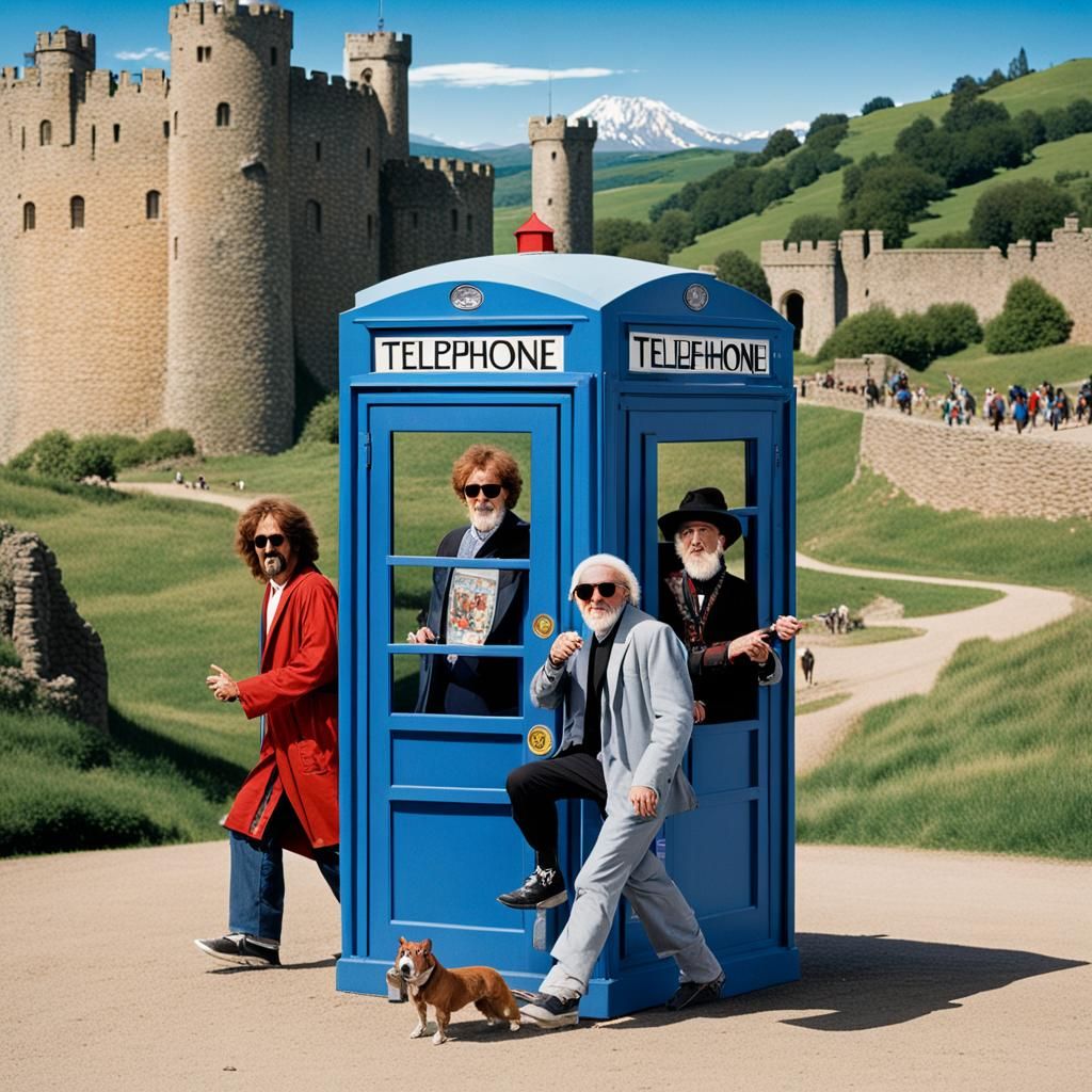 Bill and Ted's Excellent Adventure Time Booth
