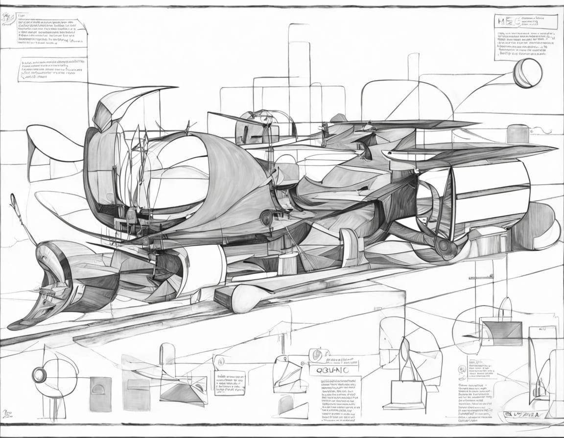 Heavily abstracted locomotive design