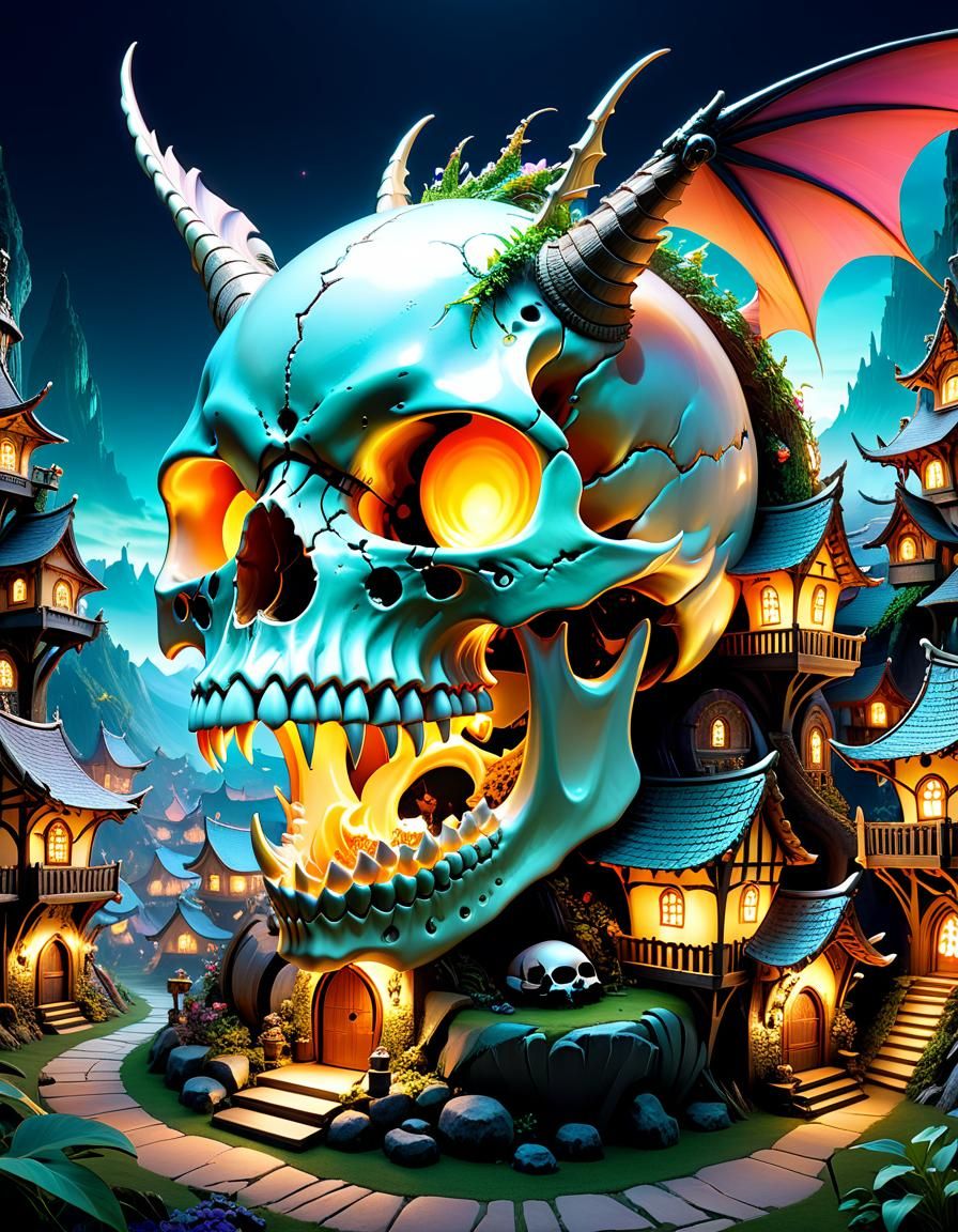 Screaming Skull Village