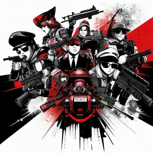 Rotund Figures with Guns: An AI Interpretation