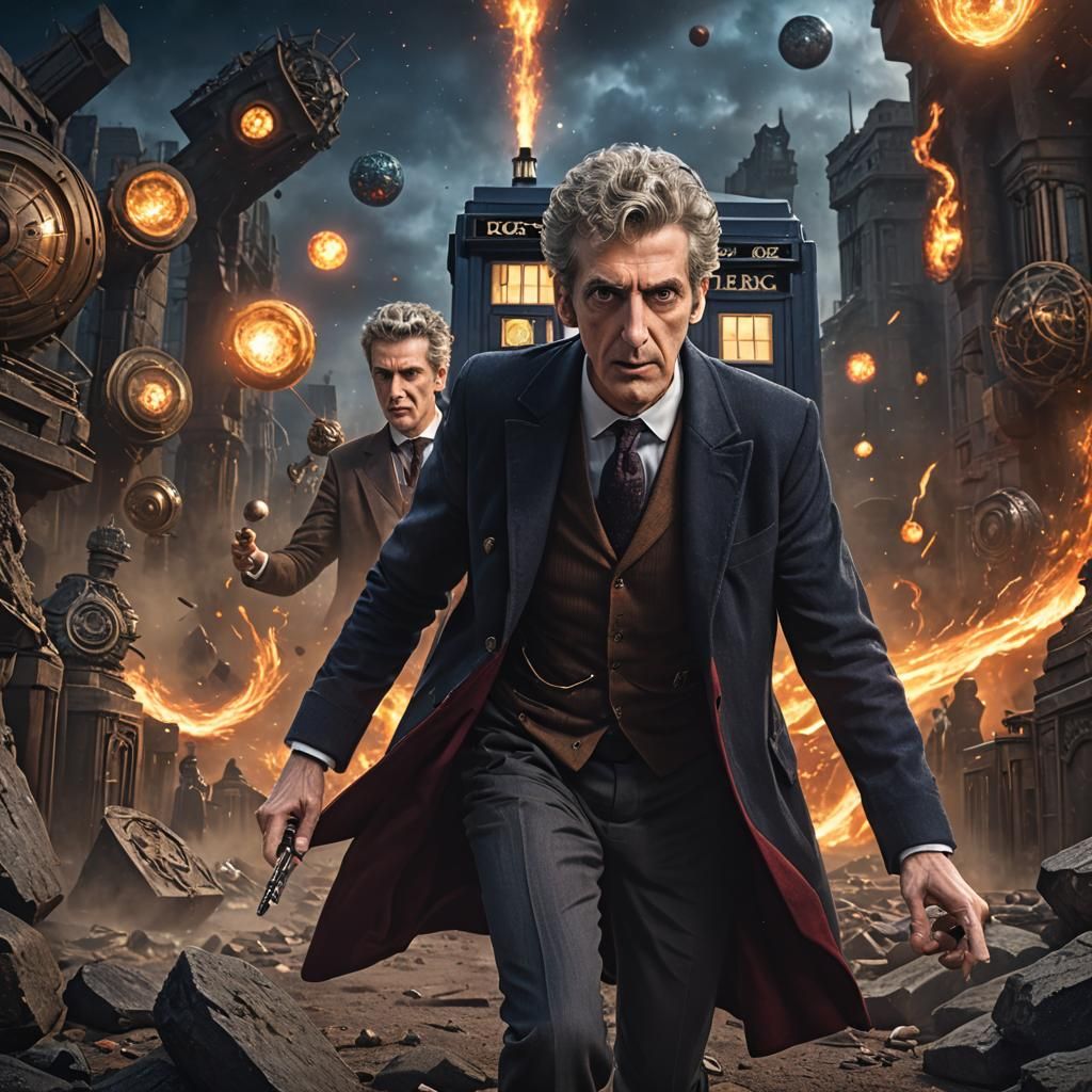 The Twelfth Doctor: Detailed Matte Painting