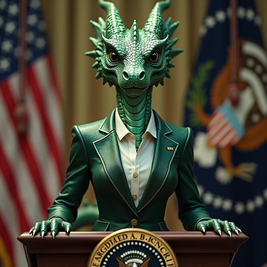 Regal Dragon President Exudes Power