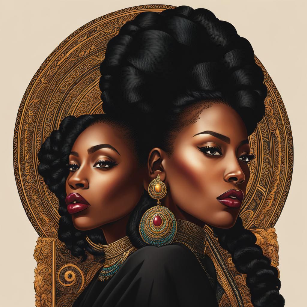 AI Image of Black Women