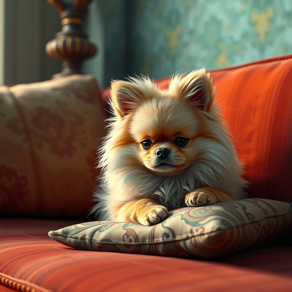 Surreal Pomeranian Reveals Whimsical Fantasy Concept Art