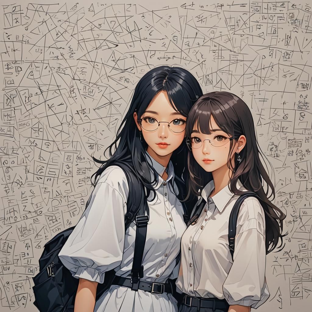 Math Girl and AI: A Friendly Encounter