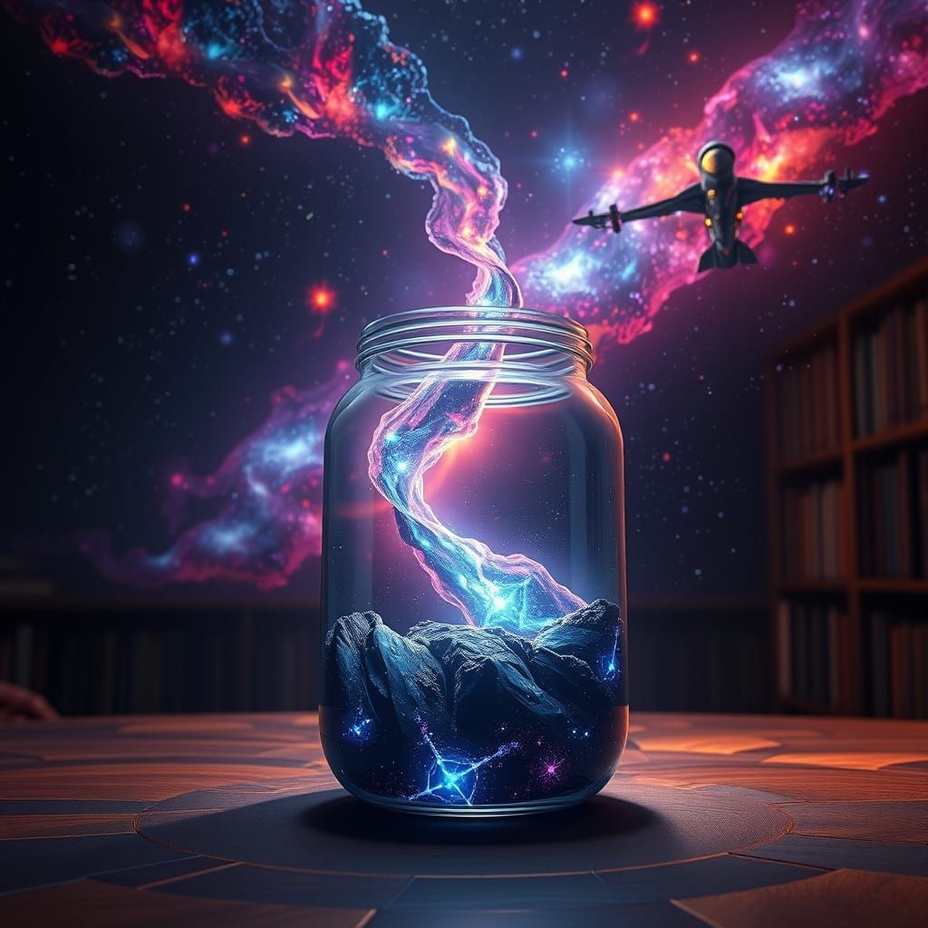 Unleashing deep space...