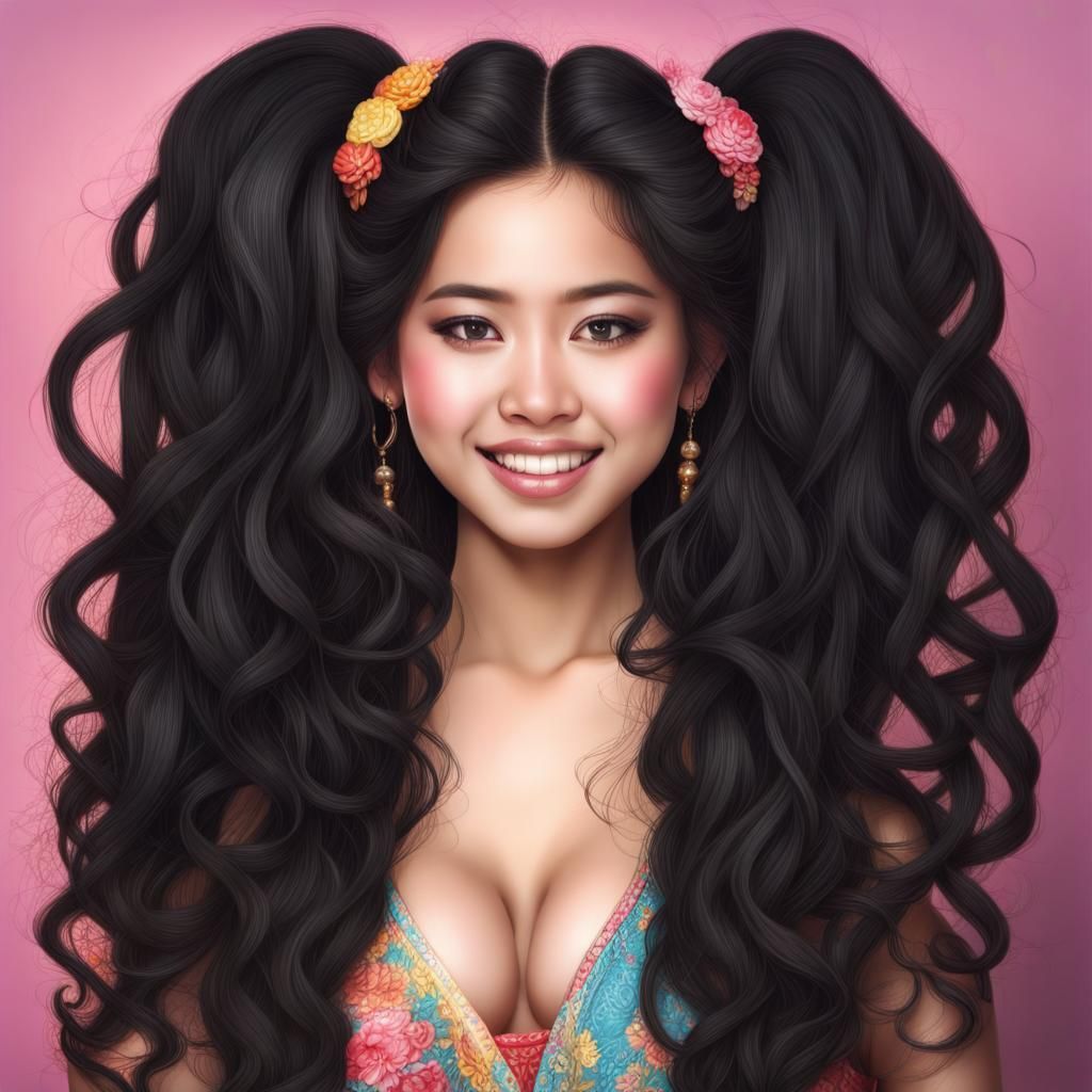 Filipina pigtails