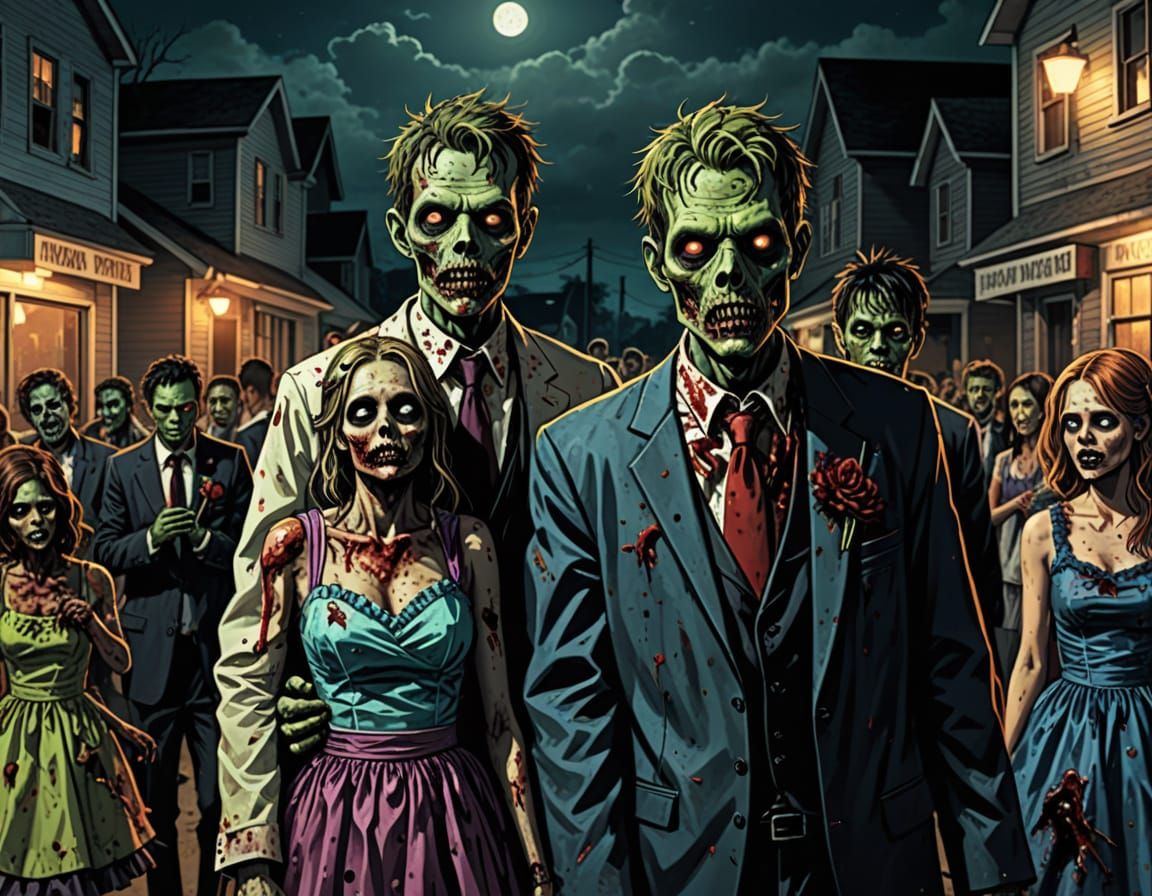 Zombie Prom Night Returns: A Spooky Celebration