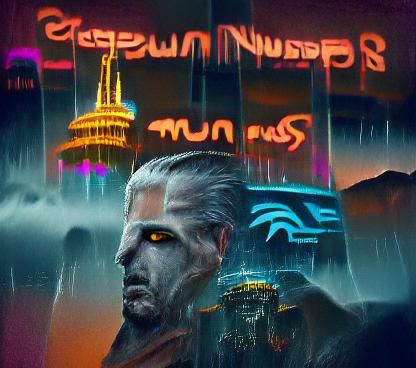 2049 Neon Evil Twin Brother "Lavar"