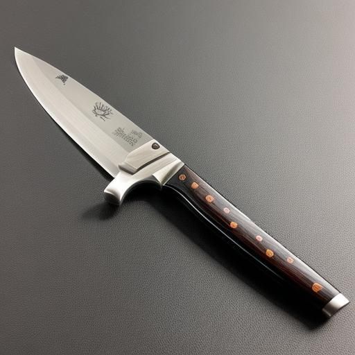 Beautiful but different style blade knife