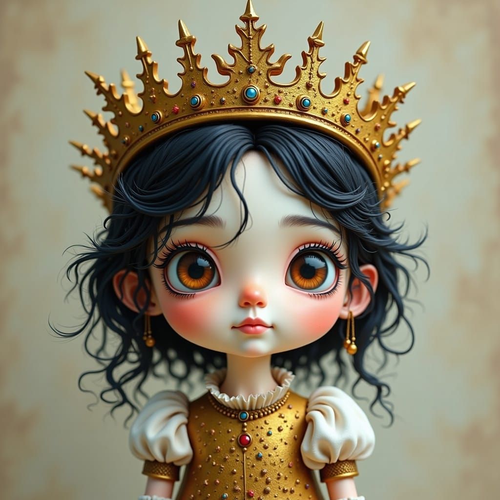 Elegant Gold Laurel Crown with Hygge Vibe