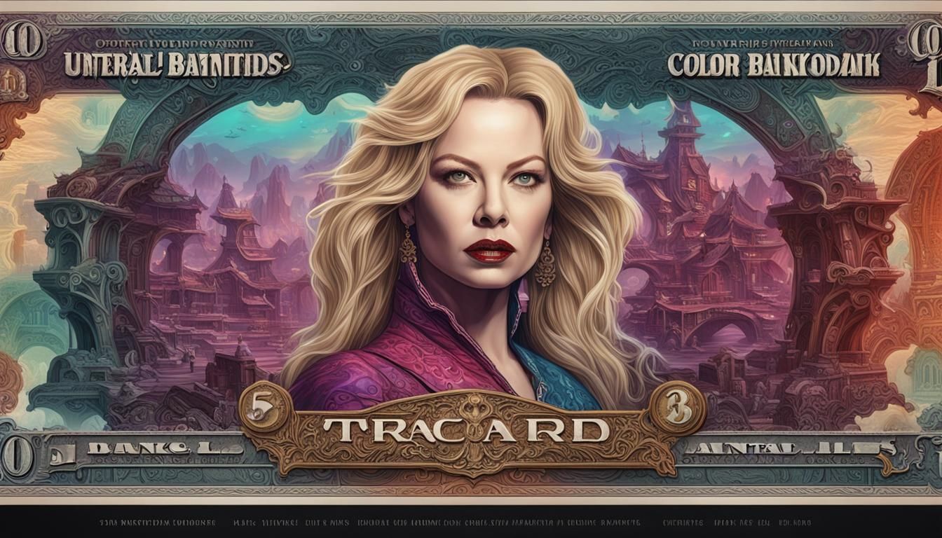 Traci Lords Color Banknote Art in Deep Color