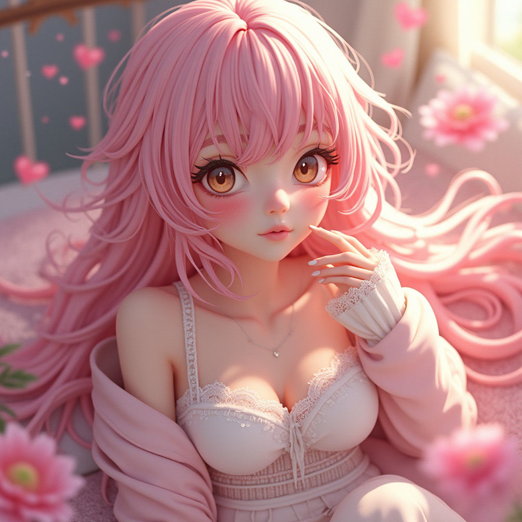 Teenage Deity Portrait in Hyperrealistic Anime Style