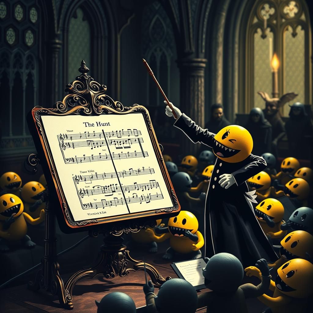 Gothic Pac-Man Orchestra Conducted by Sinister Maestro