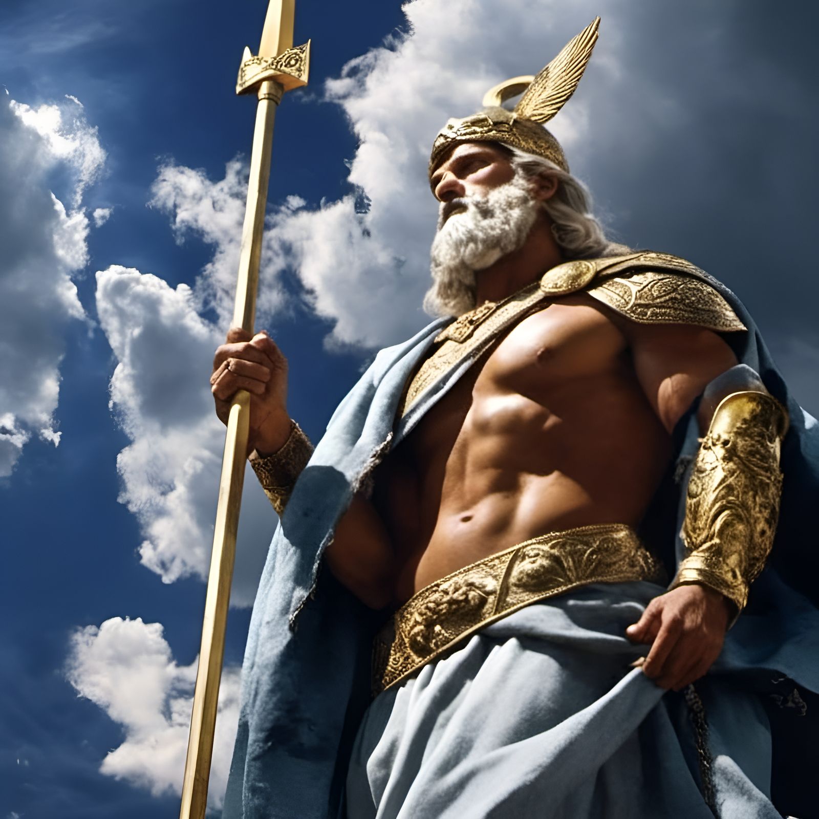 Zeus, God of Sky, Thunder, and Justice