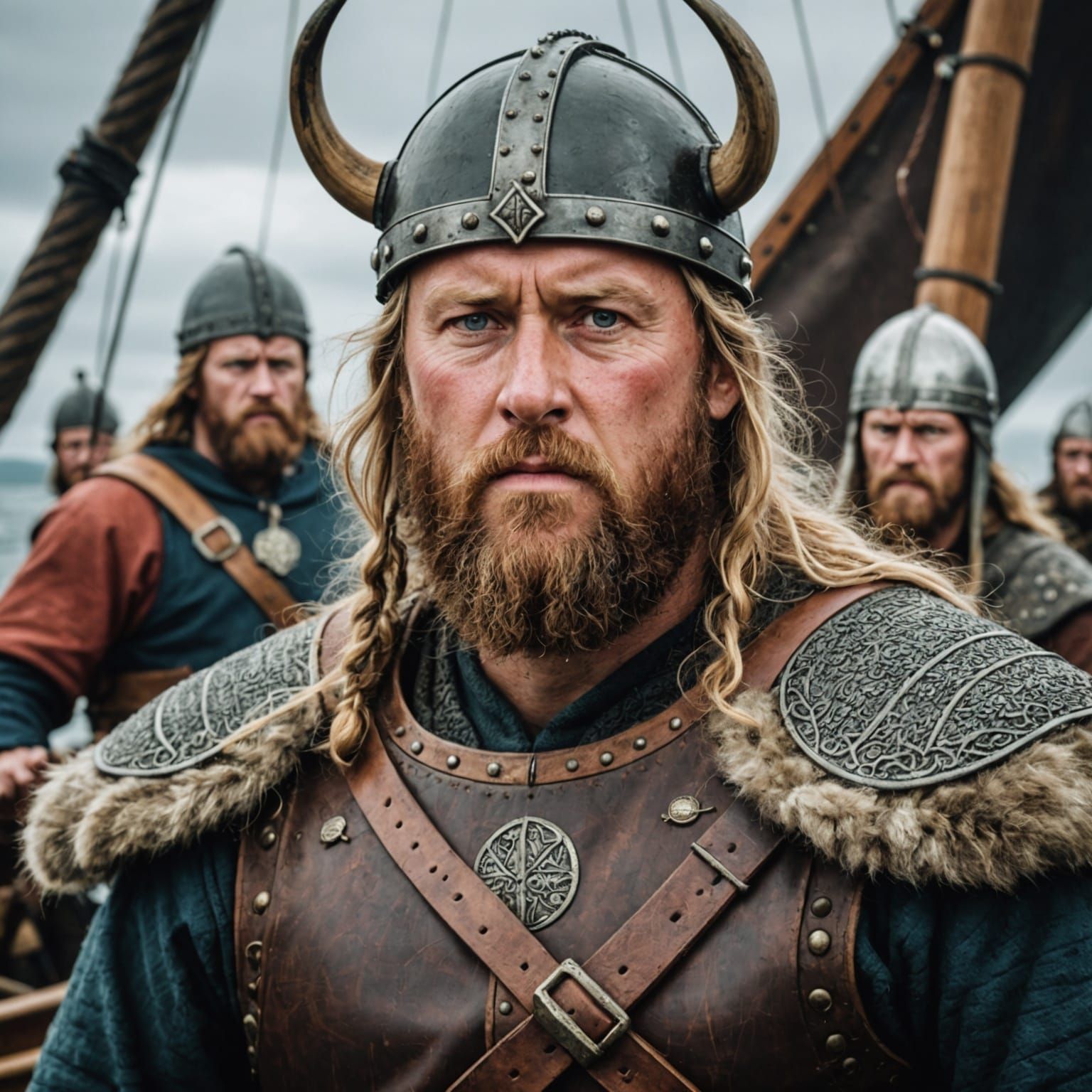 Leif Erikson Steps onto North America