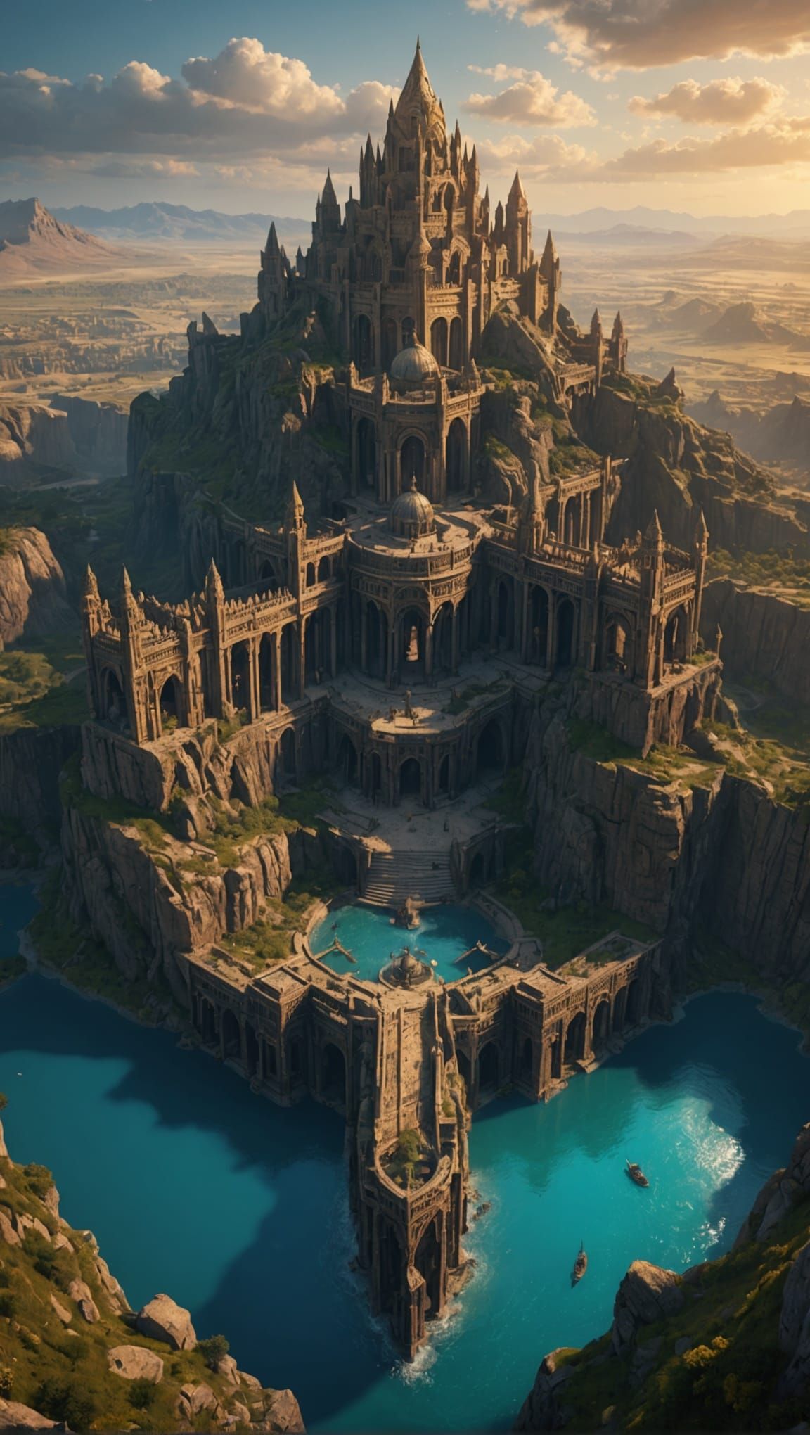 Sargon of Akkad: Detailed Matte Painting