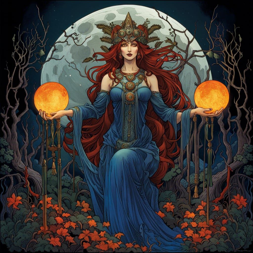 Hecate Fire Ritual Under Full Moon