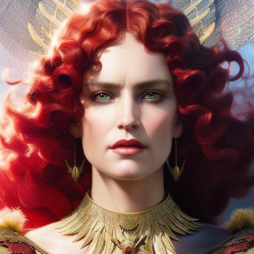 Britomart: Fairy Queen in Detailed Fantasy Armor