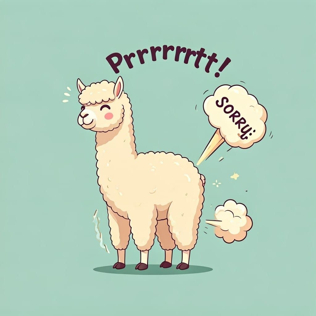 Prrrrtt, sorry for the fart