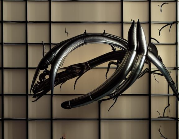 Hyperrealistic Alien Insectoids in Extreme Close-Up