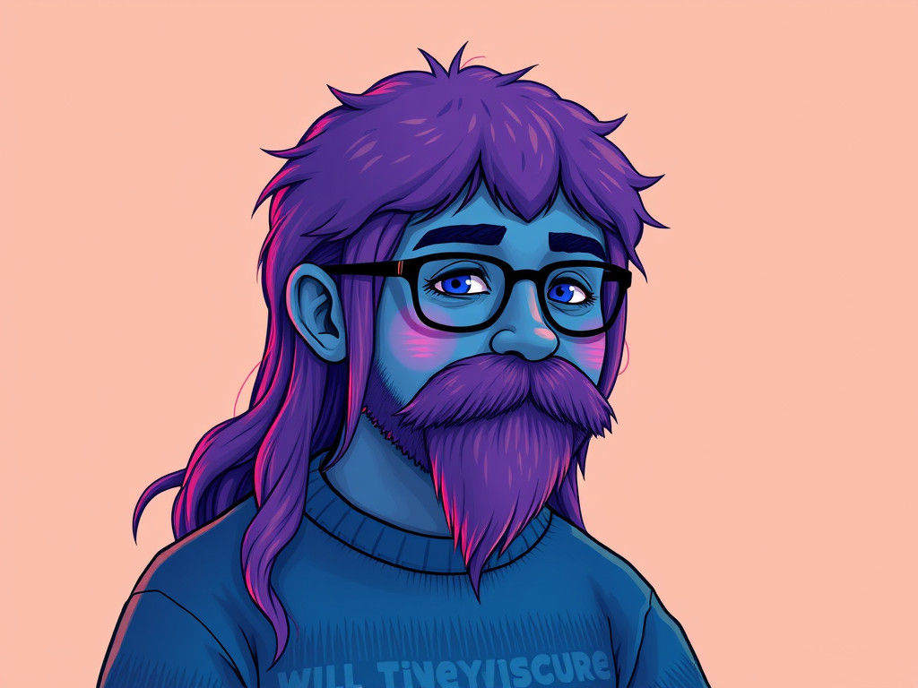 Insecure Carrot in Ultraminimalist Style