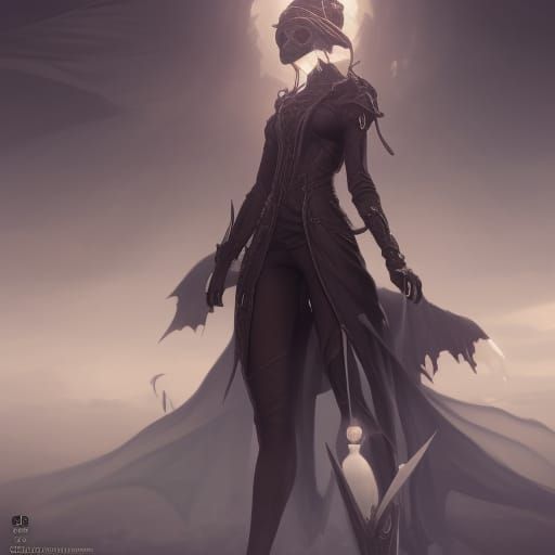 female plague doctor