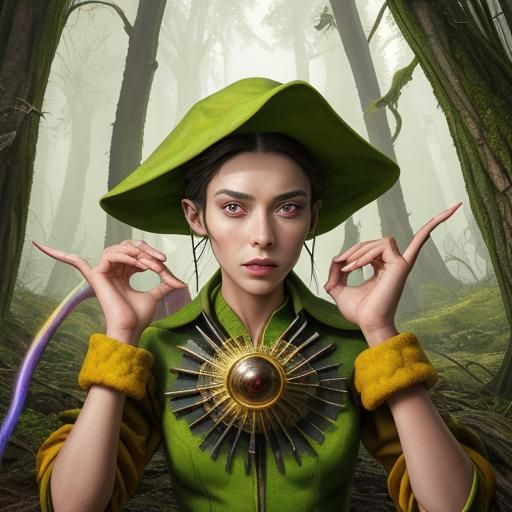 Magical Surrealism with Biological Elements