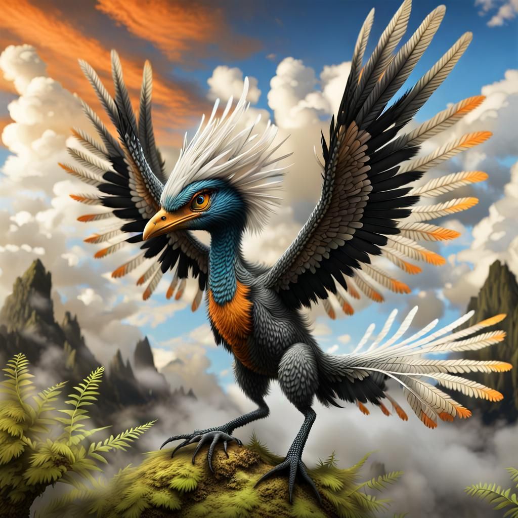 Adorable Archaeopteryx in Macro Detail