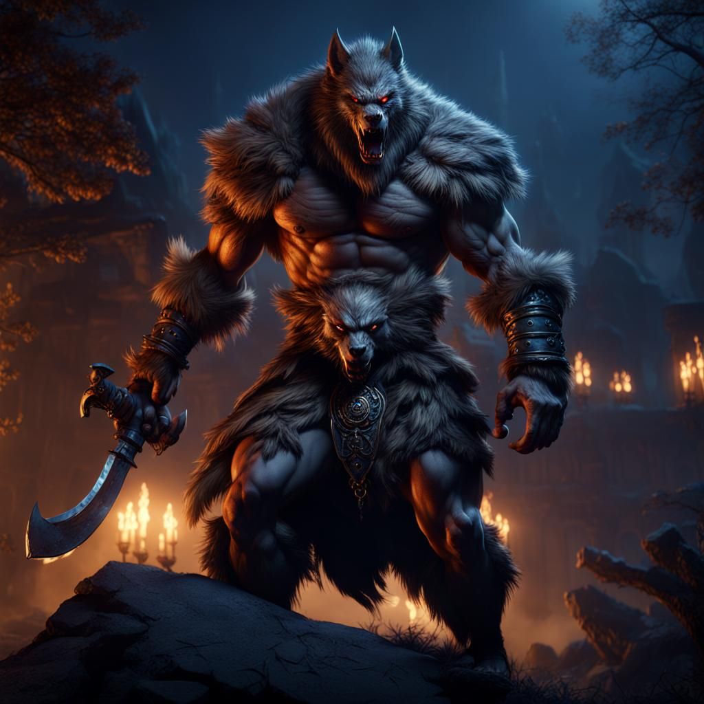 Werewolf Barbarian