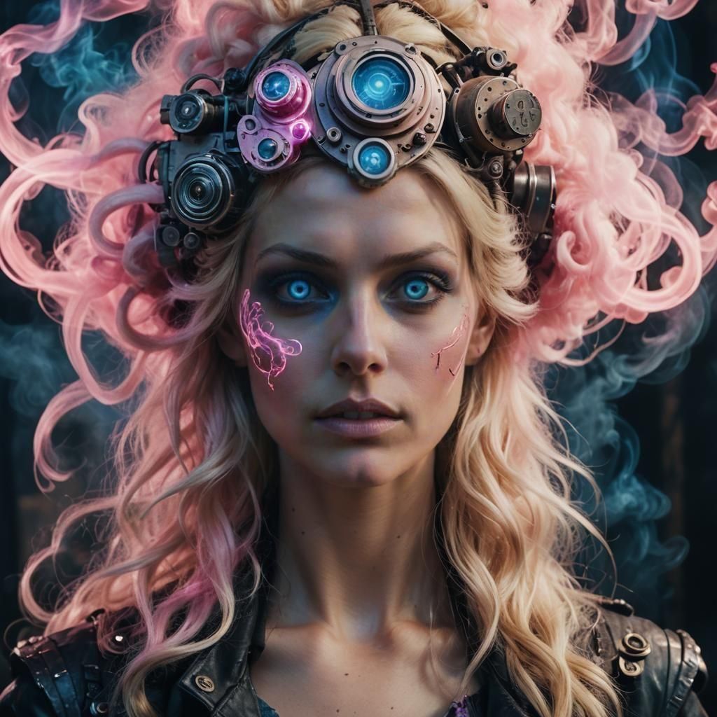 Steampunk Woman: Layers of Consciousness