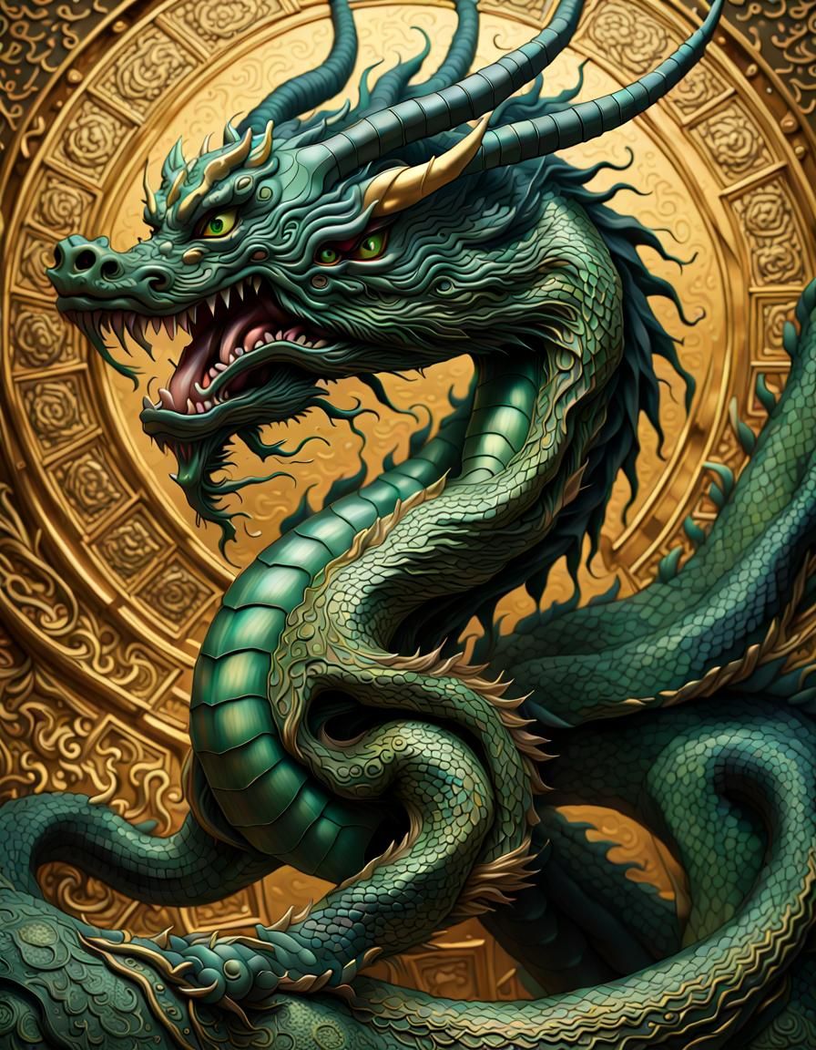 Shiko-Me Goddess of Vengeance - Celestial Dragon Form