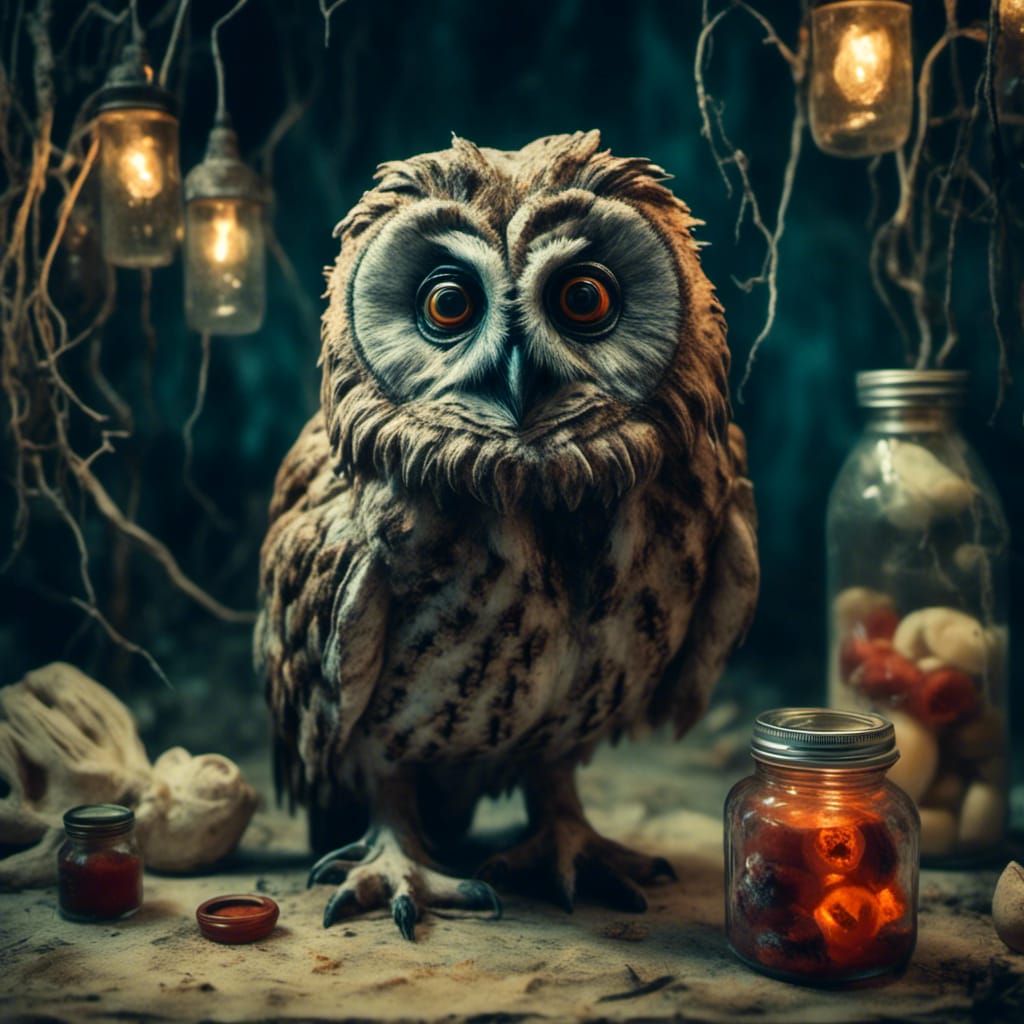 The Owl and his Treats