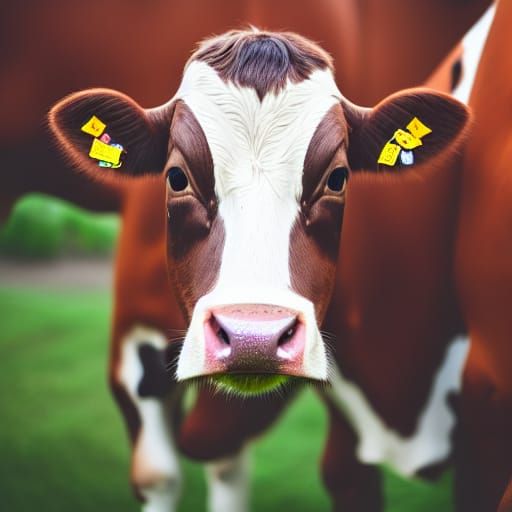 Cows in Field: Professional Natural Light Photography