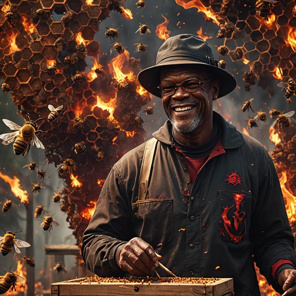 Samuel L Jackson satanic beekeeper